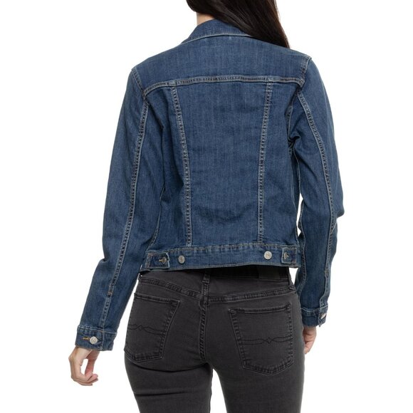 NEW Levi's Original Trucker Jacket IN Med Indigo  for women 1125 3s2 - Picture 6 of 6